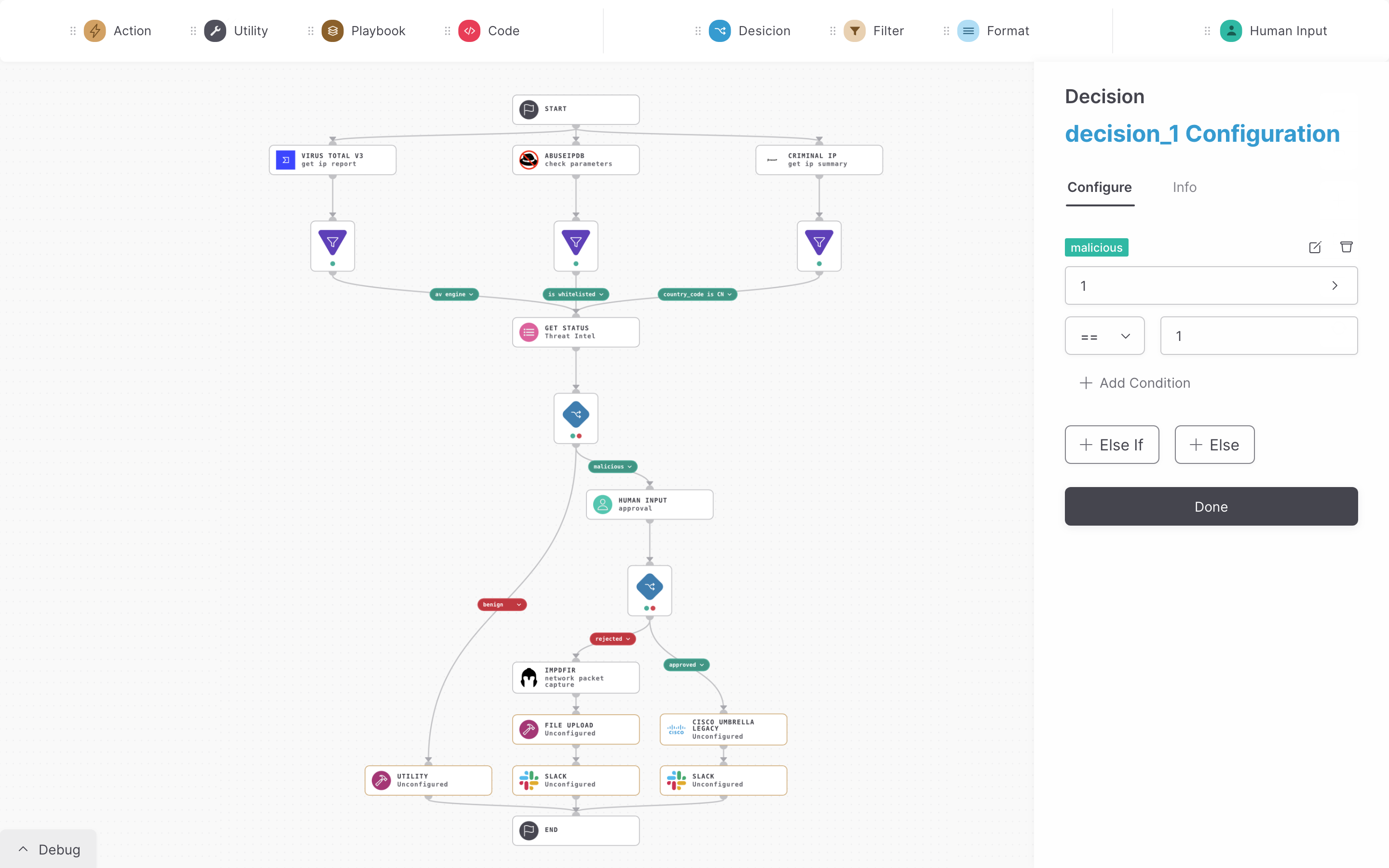 Automated Investigation and Response